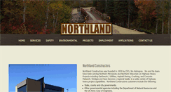 Desktop Screenshot of northlandconstructors.com