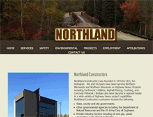 Tablet Screenshot of northlandconstructors.com